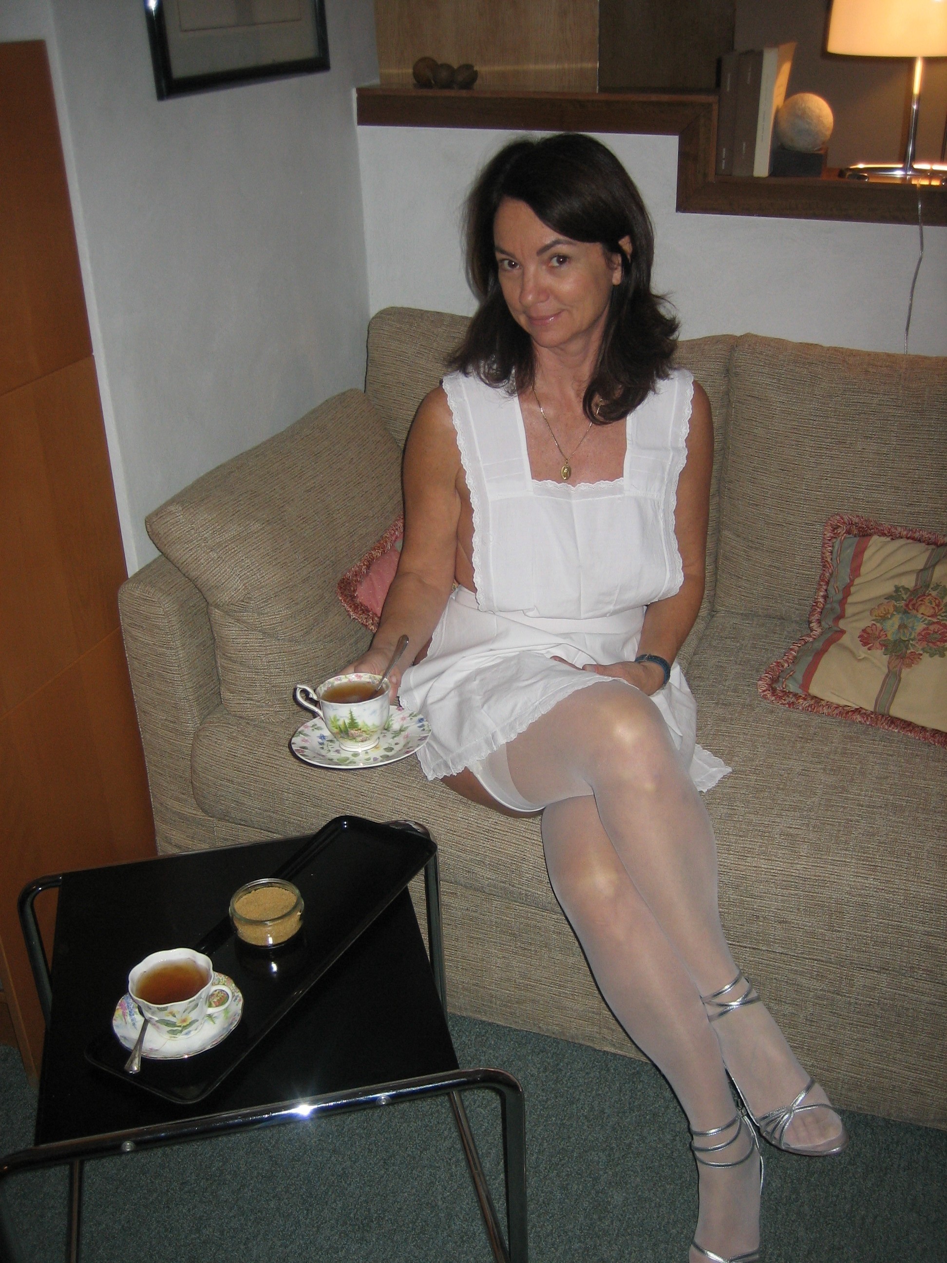1944px x 2592px - Amateur Mature Hairy Petite Brunette Wife Gertrude Wearing Stockings -  Image Gallery #292909