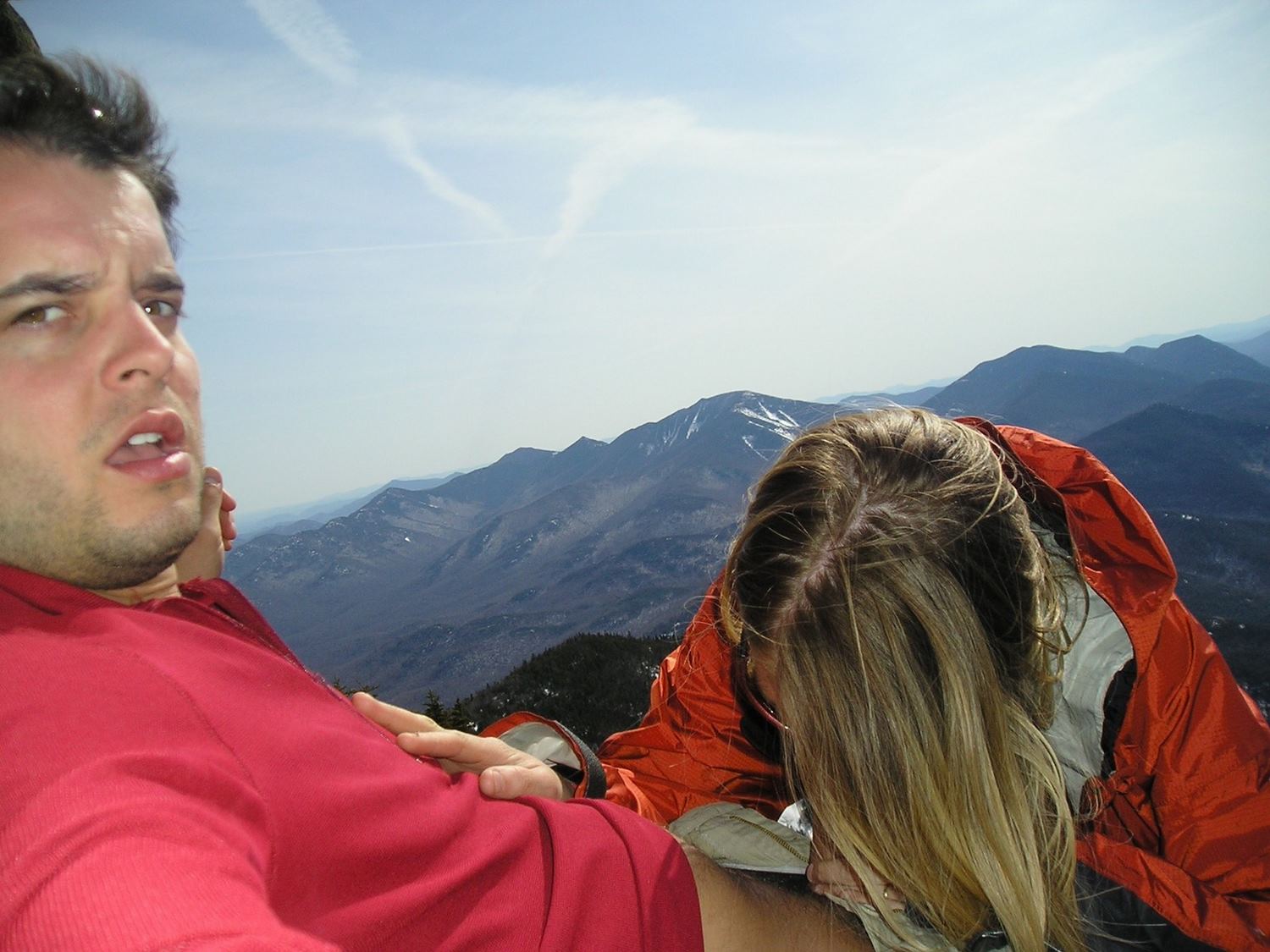 Blond wife cum sho Wife vacation blowjob