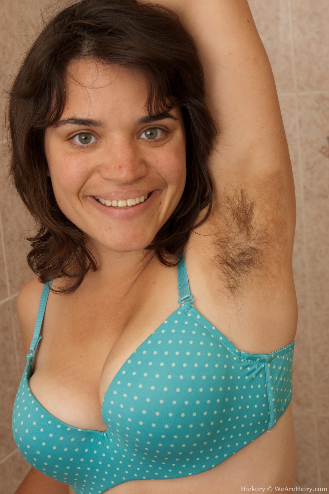 Hairy Nude Brunette